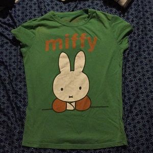 Green miffy shirt